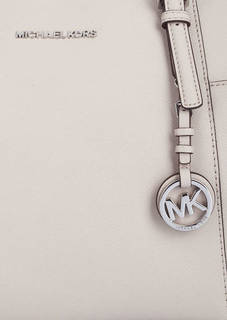 Сумка из сафьяновой кожи с длинными ручками Michael Michael Kors