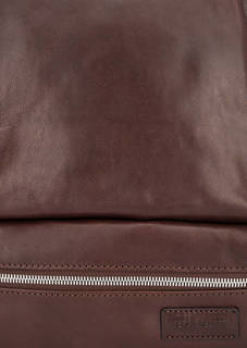 Коричневая сумка-рюкзак с одним отделом Sergio Belotti