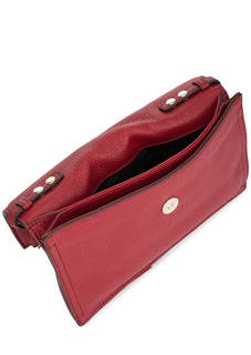 Красный клатч со съемным плечевым ремнем Rebecca Minkoff