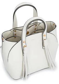 Маленькая кожаная сумка с короткими ручками Furla