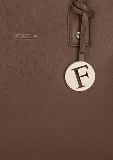 Кожаная сумка с длинными ручками Furla