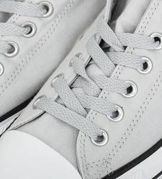Серые текстильные кеды Converse