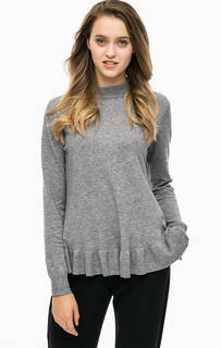 Серый трикотажный джемпер B.Young