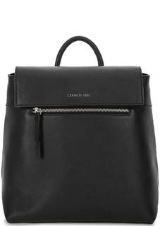 Кожаный рюкзак с откидным клапаном Cerruti 1881