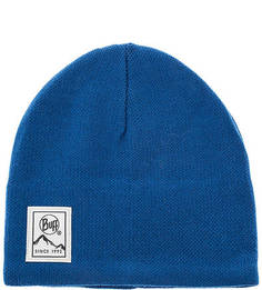 Синяя шапка с подкладкой Buff