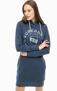 Трикотажное платье в спортивном стиле Superdry
