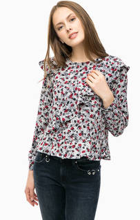 Блуза с цветочным принтом Mavi