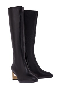 Черные сапоги Zink Tall Boot Mid United Nude