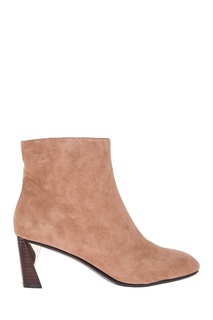 Бежевые ботильоны Zink Short Boot Mid United Nude