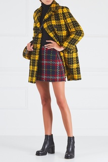 Черные ботильоны с перфорацией Miu Miu