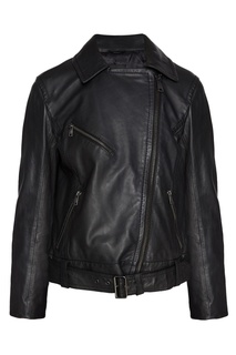 Куртка на молнии из эко-кожи Max Mara Weekend