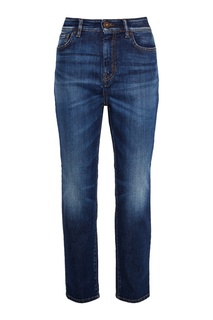 Джинсы с потертым эффектом Max Mara Weekend