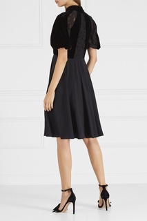 Платье с кружевом Valentino