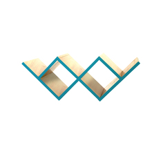 Полка для гостиной "Woo Shelf" Woodi