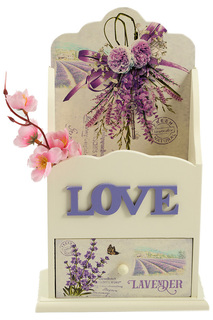 Шкатулка "Прованс" 14х7х27 см Русские подарки