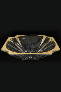 Фруктовница на ножке 33 см Bohemia