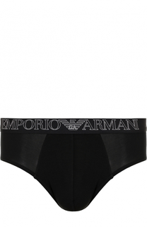 Брифы с широкой резинкой Emporio Armani