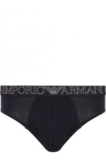 Брифы с широкой резинкой Emporio Armani