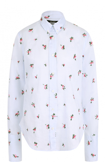 Приталенный блуза с цветочным принтом Isabel Marant