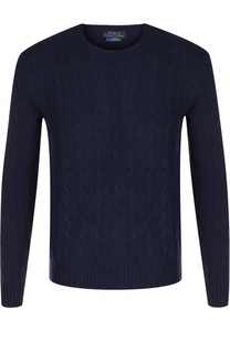Джемпер фактурной вязки из смеси шерсти и кашемира Polo Ralph Lauren