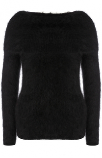 Однотонный пуловер с открытыми плечами Tom Ford