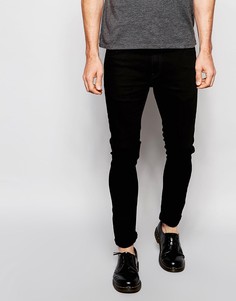 Черные джинсы скинни River Island - Черный