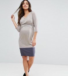 Платье Mamalicious Maternity Nursing - Бежевый Mama.Licious