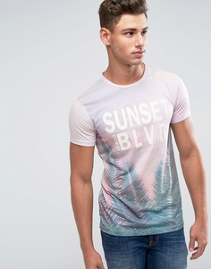 Футболка Blend Sunset Boulevard - Розовый