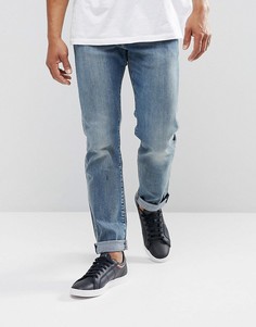 Светлые классические суженные книзу джинсы Levis 502 Dennis - Синий Levis®