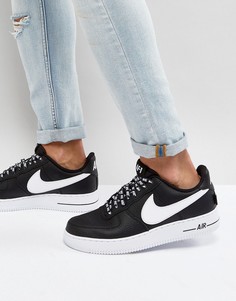 Черные кроссовки Nike Air Force 1 07 LV8 823511-007 - Черный
