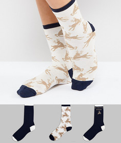 Носки с новогодней отделкой Chelsea Peers - Мульти