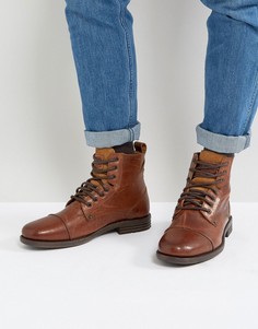 Коричневые кожаные ботинки Levis Emmerson - Коричневый Levis®