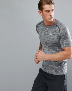 Черная футболка Nike Running Dri-FIT 833562-010 - Черный
