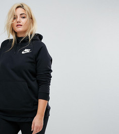 Худи черного цвета Nike Plus Rally - Черный