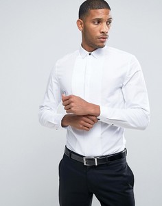 Белая зауженная рубашка River Island - Белый