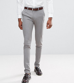 Серые облегающие строгие брюки ASOS TALL - Серый