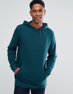 Худи удлиненного кроя зеленого цвета ASOS - Зеленый