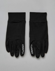 Черные термоперчатки для бега Craft Sportswear Active Comfort 1902956-9999 - Черный