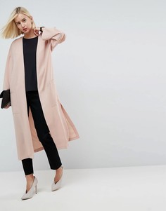 Легкая куртка без застежек ASOS Tailored - Розовый