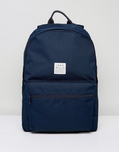 Темно-синий рюкзак Jack Wills Thurso - Темно-синий