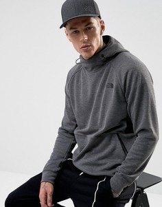 Темно-серый меланжевый спортивный худи The North Face Slacker - Серый