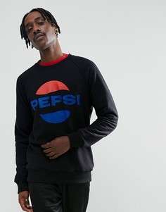 Черный свитшот с логотипом Sweet SKTBS x Pepsi - Черный