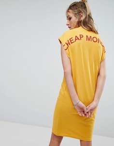 Платье с логотипом Cheap Monday - Желтый