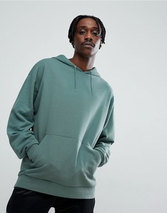 Оверсайз-худи зеленого цвета ASOS - Зеленый