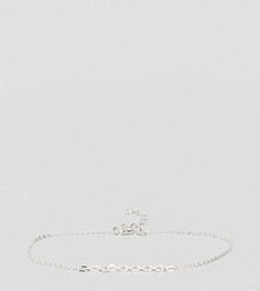 Серебряный браслет-цепочка ASOS - Серебряный
