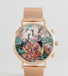 Часы цвета розового золота Reclaimed Vintage Inspired эксклюзивно для ASOS - Золотой