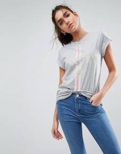 Футболка с принтом Luxury ASOS - Серый