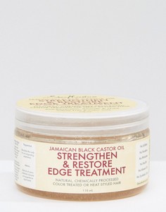 Укрепляющее и восстанавливающее средство для ухода за волосами с черным касторовым маслом Shea Moisture - Бесцветный