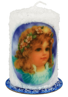 Новогодняя свеча Russian Elka