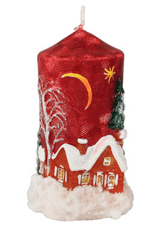 Новогодняя свеча Russian Elka